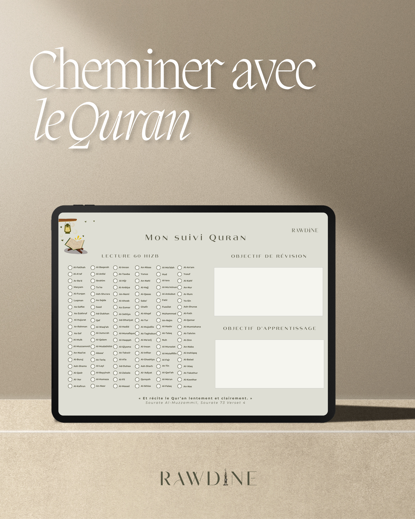 Ramadan Planner