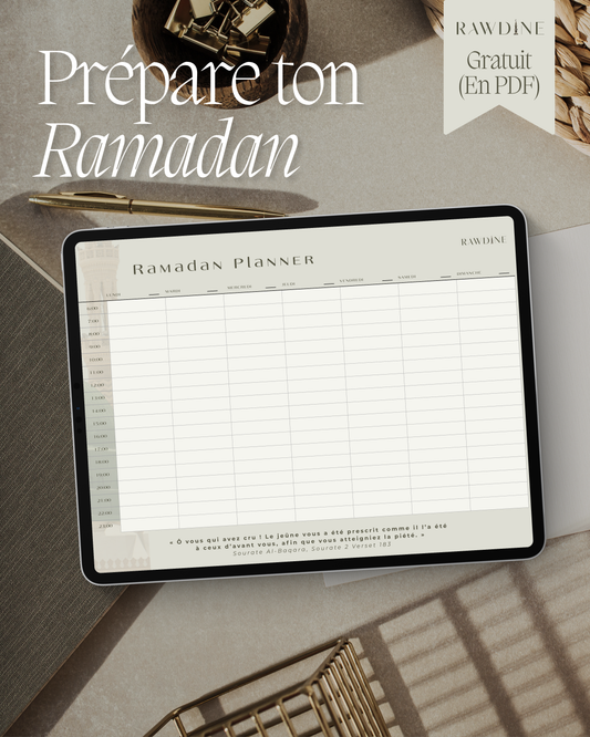 Ramadan Planner